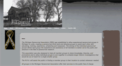 Desktop Screenshot of michiganparanormalassociation.com