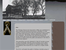 Tablet Screenshot of michiganparanormalassociation.com